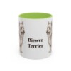 11oz Biewer Terrier Mug, Vintage Dog Portrait Coffee Mug, Dog Lover Gift