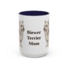 15oz Biewer Terrier Dog Mom Mug, Vintage Sketch Coffee Mug, Dog Mom Gift
