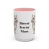15oz Biewer Terrier Dog Mom Mug, Vintage Sketch Coffee Mug, Dog Mom Gift