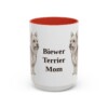 15oz Biewer Terrier Dog Mom Mug, Vintage Sketch Coffee Mug, Dog Mom Gift