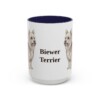 15oz Biewer Terrier Mug, Vintage Dog Portrait Coffee Mug, Dog Lover Gift