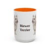 15oz Biewer Terrier Mug, Vintage Dog Portrait Coffee Mug, Dog Lover Gift