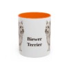 11oz Biewer Terrier Mug, Vintage Dog Portrait Coffee Mug, Dog Lover Gift