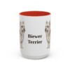 15oz Biewer Terrier Mug, Vintage Dog Portrait Coffee Mug, Dog Lover Gift