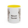 11oz Biewer Terrier Mug, Vintage Dog Portrait Coffee Mug, Dog Lover Gift