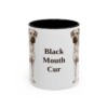 11oz Black Mouth Cur Mug, Vintage Dog Portrait Coffee Mug, Dog Lover Gift