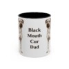 11oz Black Mouth Cur Dog Dad Mug, Vintage Sketch Coffee Mug, Dog Dad Gift