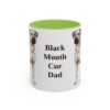 11oz Black Mouth Cur Dog Dad Mug, Vintage Sketch Coffee Mug, Dog Dad Gift