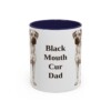 11oz Black Mouth Cur Dog Dad Mug, Vintage Sketch Coffee Mug, Dog Dad Gift