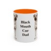 11oz Black Mouth Cur Dog Dad Mug, Vintage Sketch Coffee Mug, Dog Dad Gift