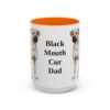 15oz Black Mouth Cur Dog Dad Mug, Vintage Sketch Coffee Mug, Dog Dad Gift