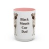 15oz Black Mouth Cur Dog Dad Mug, Vintage Sketch Coffee Mug, Dog Dad Gift