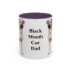11oz Black Mouth Cur Dog Dad Mug, Vintage Sketch Coffee Mug, Dog Dad Gift