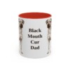 11oz Black Mouth Cur Dog Dad Mug, Vintage Sketch Coffee Mug, Dog Dad Gift