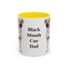 11oz Black Mouth Cur Dog Dad Mug, Vintage Sketch Coffee Mug, Dog Dad Gift