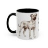 11oz Funny Black Mouth Cur Mug, Tough Mouth Soft Heart, Vintage Dog Coffee Mug, Dog Lover Gift