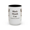 15oz Black Mouth Cur Latin Mug, Black Mouth Cur, Vintage Dog Coffee Mug, Dog Lover Gift