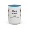 15oz Black Mouth Cur Latin Mug, Black Mouth Cur, Vintage Dog Coffee Mug, Dog Lover Gift