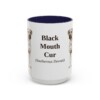 15oz Black Mouth Cur Latin Mug, Black Mouth Cur, Vintage Dog Coffee Mug, Dog Lover Gift