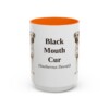 15oz Black Mouth Cur Latin Mug, Black Mouth Cur, Vintage Dog Coffee Mug, Dog Lover Gift
