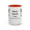 15oz Black Mouth Cur Latin Mug, Black Mouth Cur, Vintage Dog Coffee Mug, Dog Lover Gift