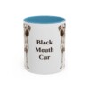 11oz Black Mouth Cur Mug, Vintage Dog Portrait Coffee Mug, Dog Lover Gift