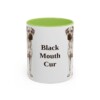 11oz Black Mouth Cur Mug, Vintage Dog Portrait Coffee Mug, Dog Lover Gift