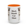 black-mouth-cur-mug-mom-orange-2 15oz Black Mouth Cur Dog Mom Mug, Vintage Sketch Coffee Mug, Dog Mom Gift