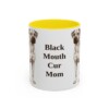 black-mouth-cur-mug-mom-yellow-3 11oz Black Mouth Cur Dog Mom Mug, Vintage Sketch Coffee Mug, Dog Mom Gift