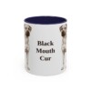 11oz Black Mouth Cur Mug, Vintage Dog Portrait Coffee Mug, Dog Lover Gift