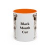 11oz Black Mouth Cur Mug, Vintage Dog Portrait Coffee Mug, Dog Lover Gift