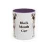 11oz Black Mouth Cur Mug, Vintage Dog Portrait Coffee Mug, Dog Lover Gift