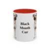 11oz Black Mouth Cur Mug, Vintage Dog Portrait Coffee Mug, Dog Lover Gift