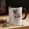 black-mouth-cur-mug-writeup-black-3 11oz Black Mouth Cur Mug, Illustrated Dog Breed Facts Coffee Mug, Vintage Dog Keepsake Gift