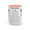15oz Black Mouth Cur Mug, Illustrated Dog Breed Facts Coffee Mug, Vintage Dog Keepsake Gift