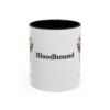 11oz Bloodhound Mug, Vintage Dog Portrait Coffee Mug, Dog Lover Gift