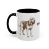 11oz Bloodhound Mug, Vintage Dog Portrait Coffee Mug, Dog Lover Gift
