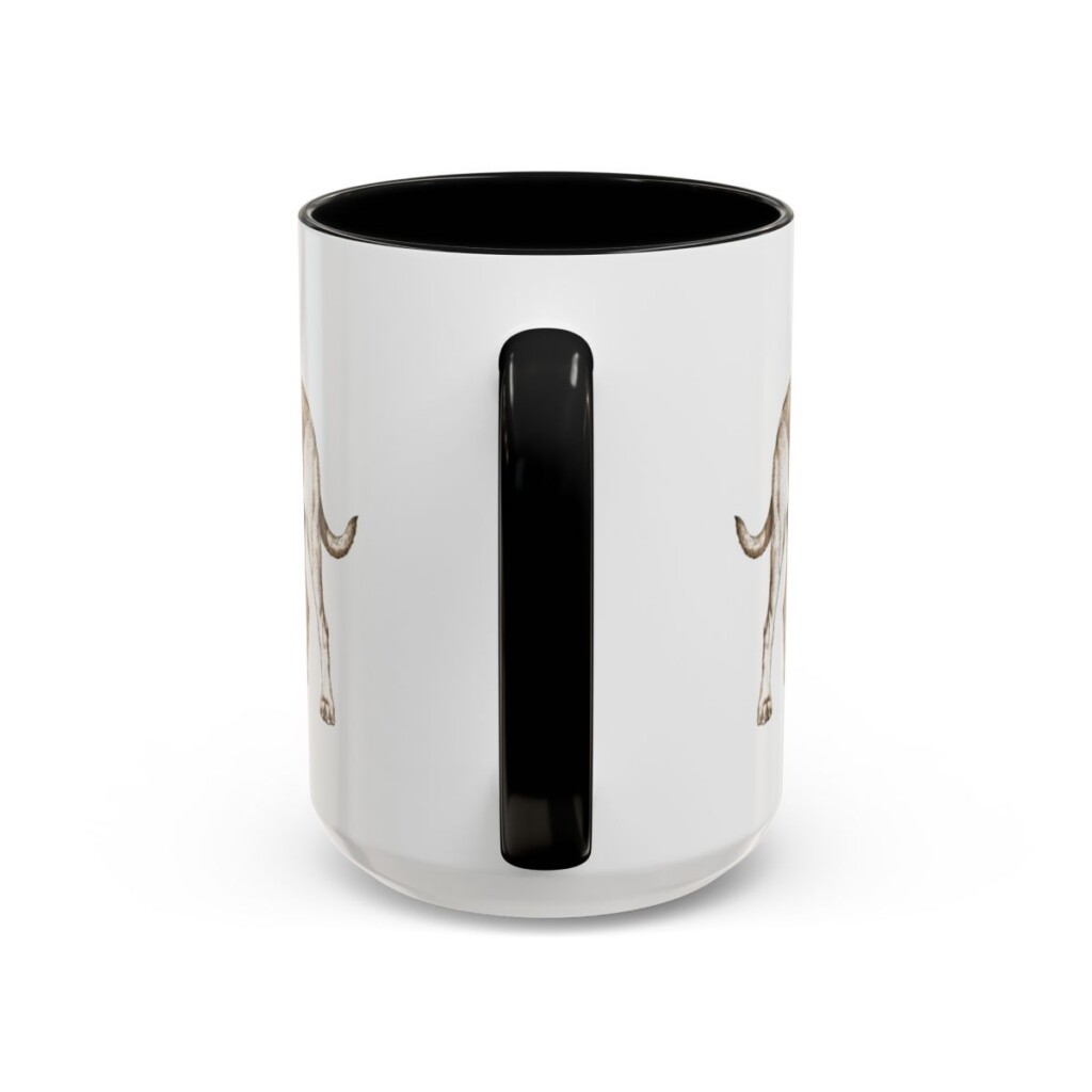 bloodhound-mug-humor-black-back-3 15oz Funny Bloodhound Mug, My Nose Knows Where You've Been, Vintage Dog Coffee Mug, Dog Lover Gift