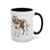 bloodhound-mug-humor-black-right-3 15oz Funny Bloodhound Mug, My Nose Knows Where You've Been, Vintage Dog Coffee Mug, Dog Lover Gift