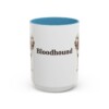 15oz Bloodhound Mug, Vintage Dog Portrait Coffee Mug, Dog Lover Gift