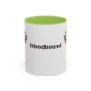 11oz Bloodhound Mug, Vintage Dog Portrait Coffee Mug, Dog Lover Gift