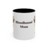 11oz Bloodhound Dog Mom Mug, Vintage Sketch Coffee Mug, Dog Mom Gift