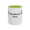 11oz Bloodhound Dog Mom Mug, Vintage Sketch Coffee Mug, Dog Mom Gift