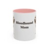 11oz Bloodhound Dog Mom Mug, Vintage Sketch Coffee Mug, Dog Mom Gift
