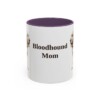 11oz Bloodhound Dog Mom Mug, Vintage Sketch Coffee Mug, Dog Mom Gift