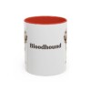 11oz Bloodhound Mug, Vintage Dog Portrait Coffee Mug, Dog Lover Gift