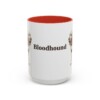 15oz Bloodhound Mug, Vintage Dog Portrait Coffee Mug, Dog Lover Gift