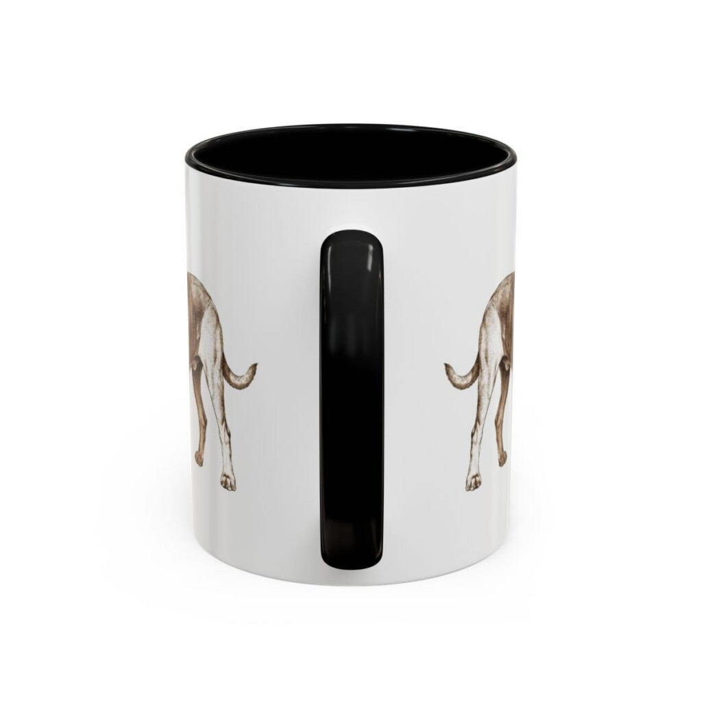 11oz Bloodhound Mug, Illustrated Dog Breed Facts Coffee Mug, Vintage Dog Keepsake Gift