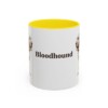 11oz Bloodhound Mug, Vintage Dog Portrait Coffee Mug, Dog Lover Gift