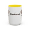 15oz Bloodhound Mug, Vintage Dog Portrait Coffee Mug, Dog Lover Gift